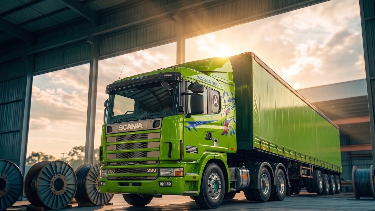 Curtain-sider — OKAYA Transport fleet